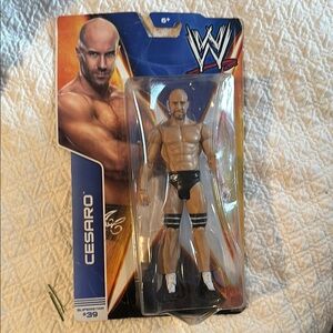 WWE Cesaro Figure with Black and White Attire